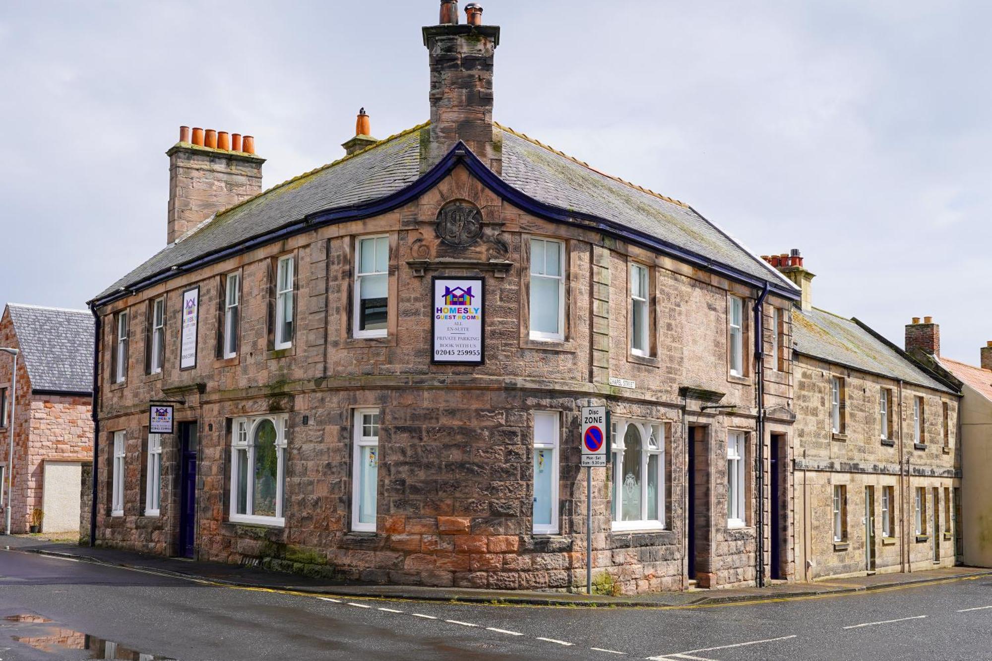 Homesly Guest Rooms, Comfortable En-Suite Guest Rooms With Free Parking And Self Check-In Berwick Upon Tweed المظهر الخارجي الصورة